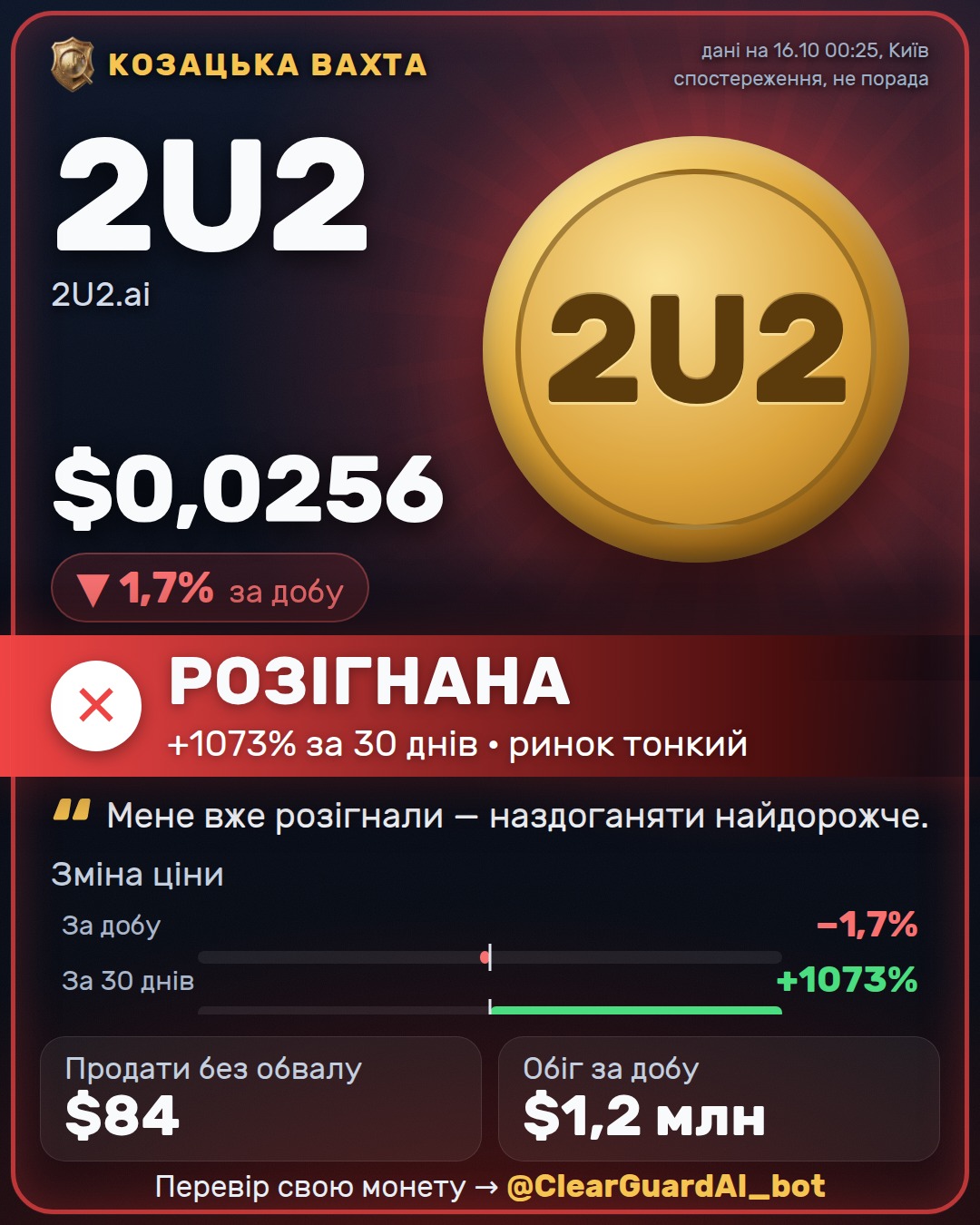 2U2 · 2U2.ai — РОЗІГНАНА