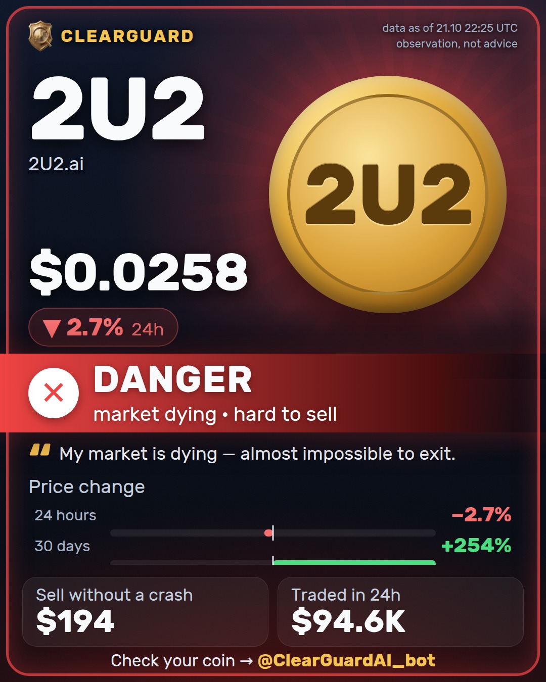 2U2 · 2U2.ai — PUMPED