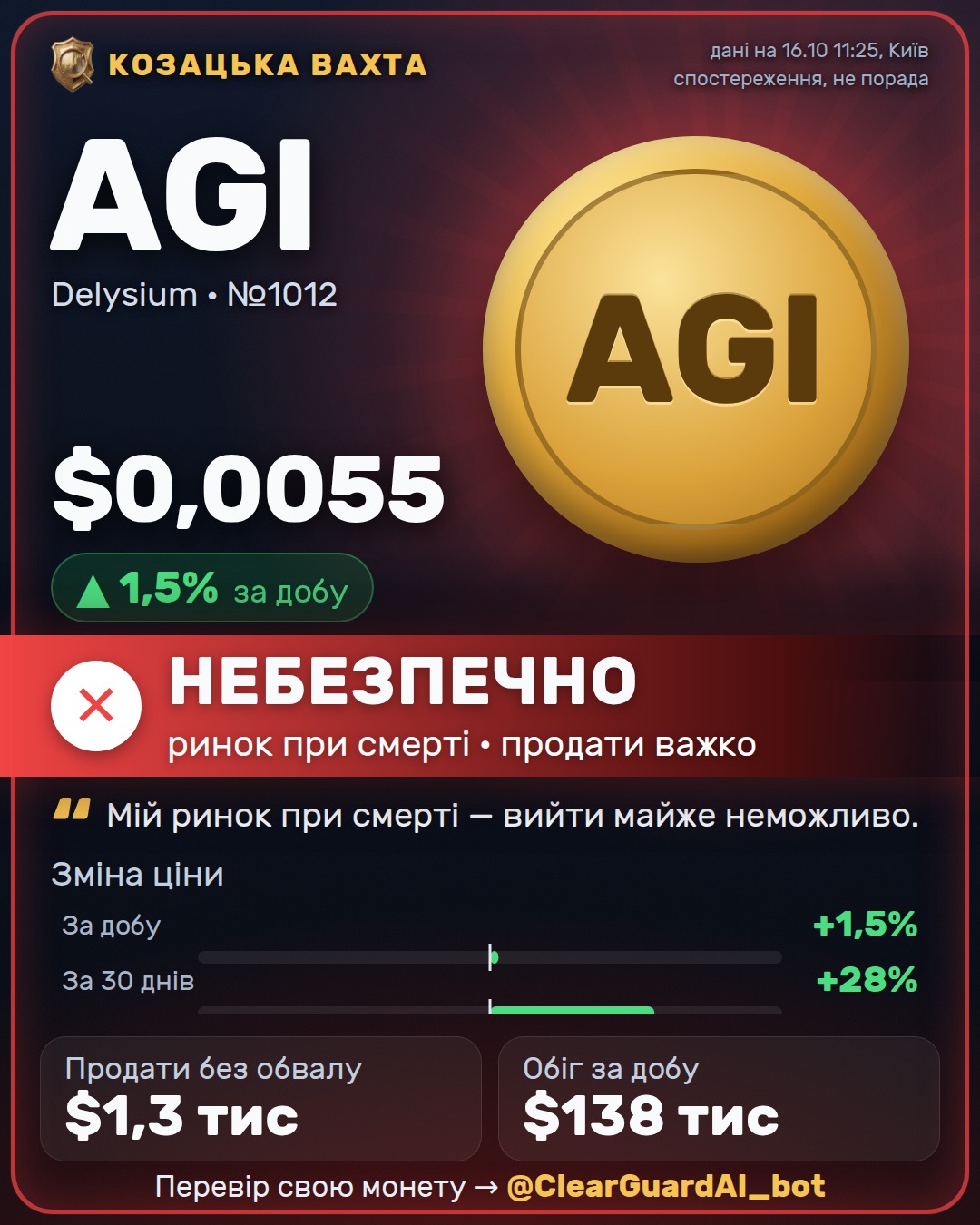 AGI · Delysium — НЕБЕЗПЕЧНО