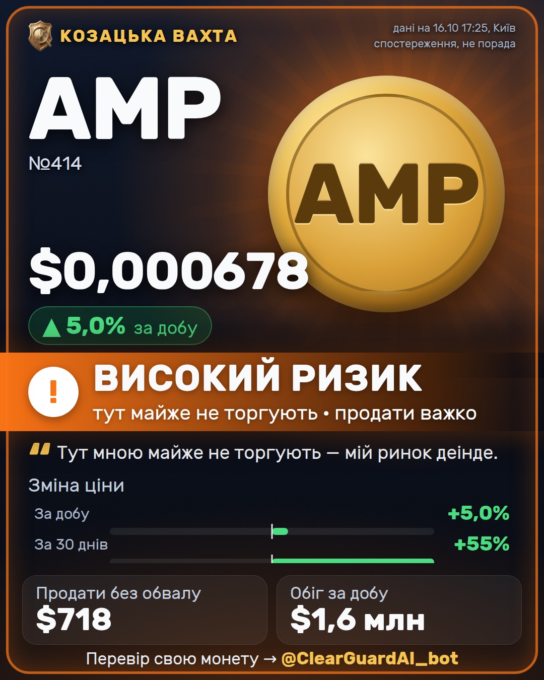 AMP — НЕБЕЗПЕЧНО