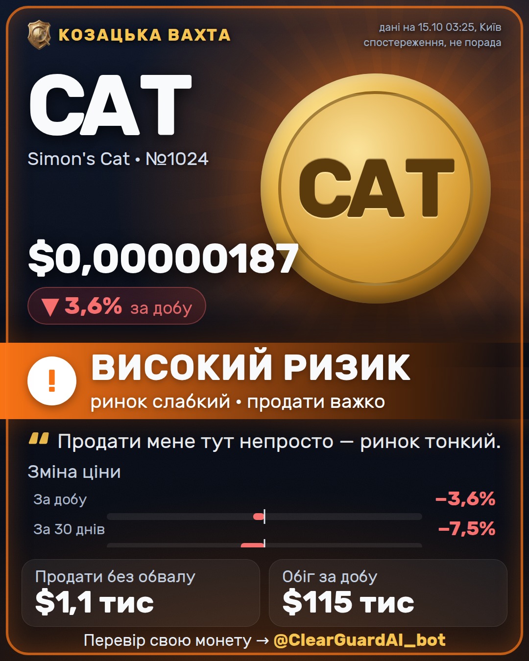 CAT · Simon's Cat — НЕБЕЗПЕЧНО
