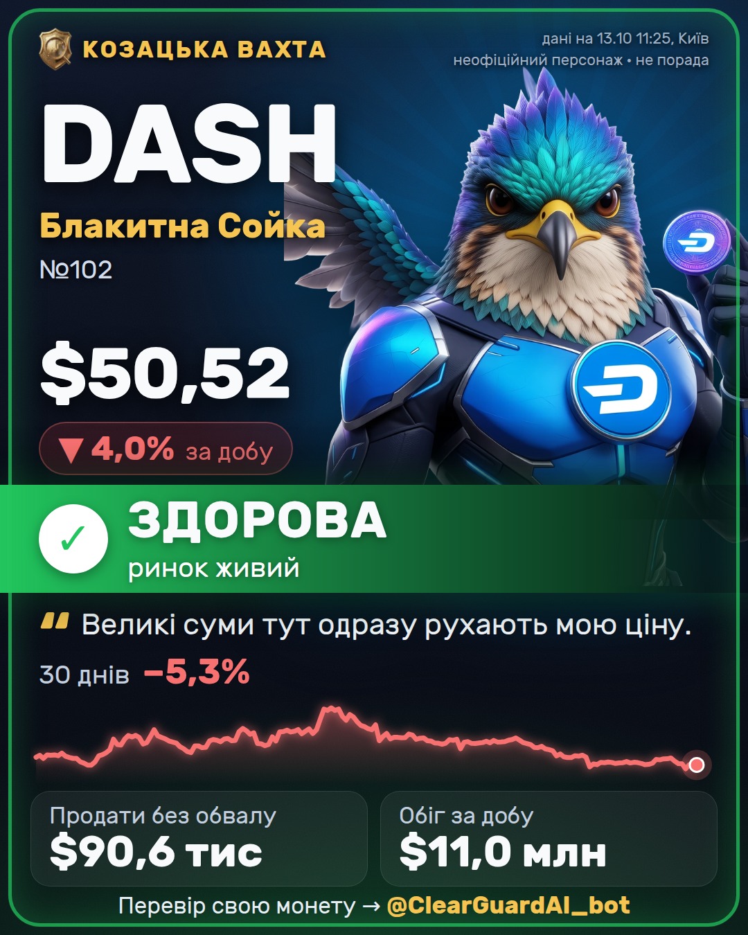 DASH · Блакитна Сойка — ЗДОРОВА