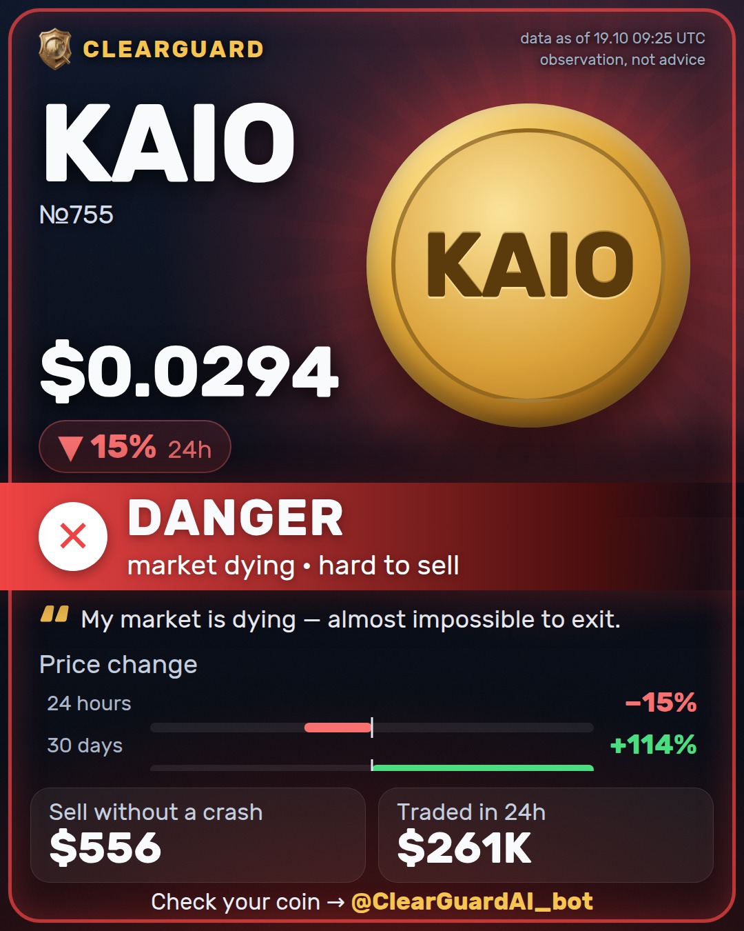 KAIO — PUMPED