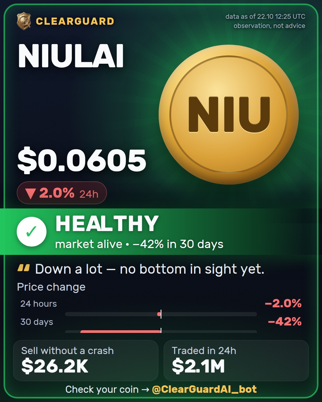 NIULAI · 牛来 — BE CAREFUL