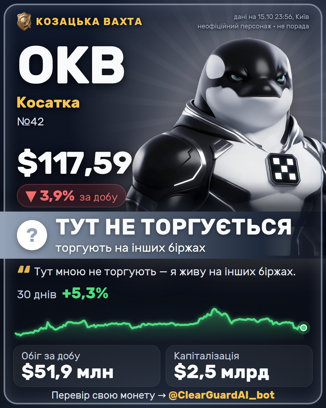 OKB · Косатка — ТУТ НЕ ТОРГУЄТЬСЯ