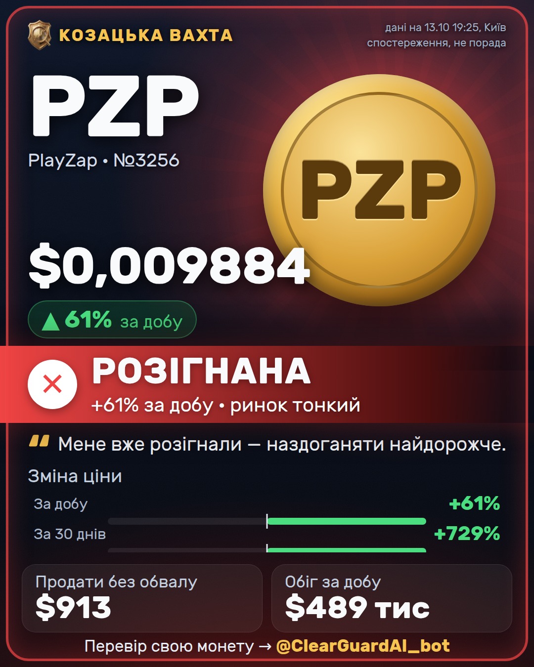 PZP · PlayZap — РОЗІГНАНА