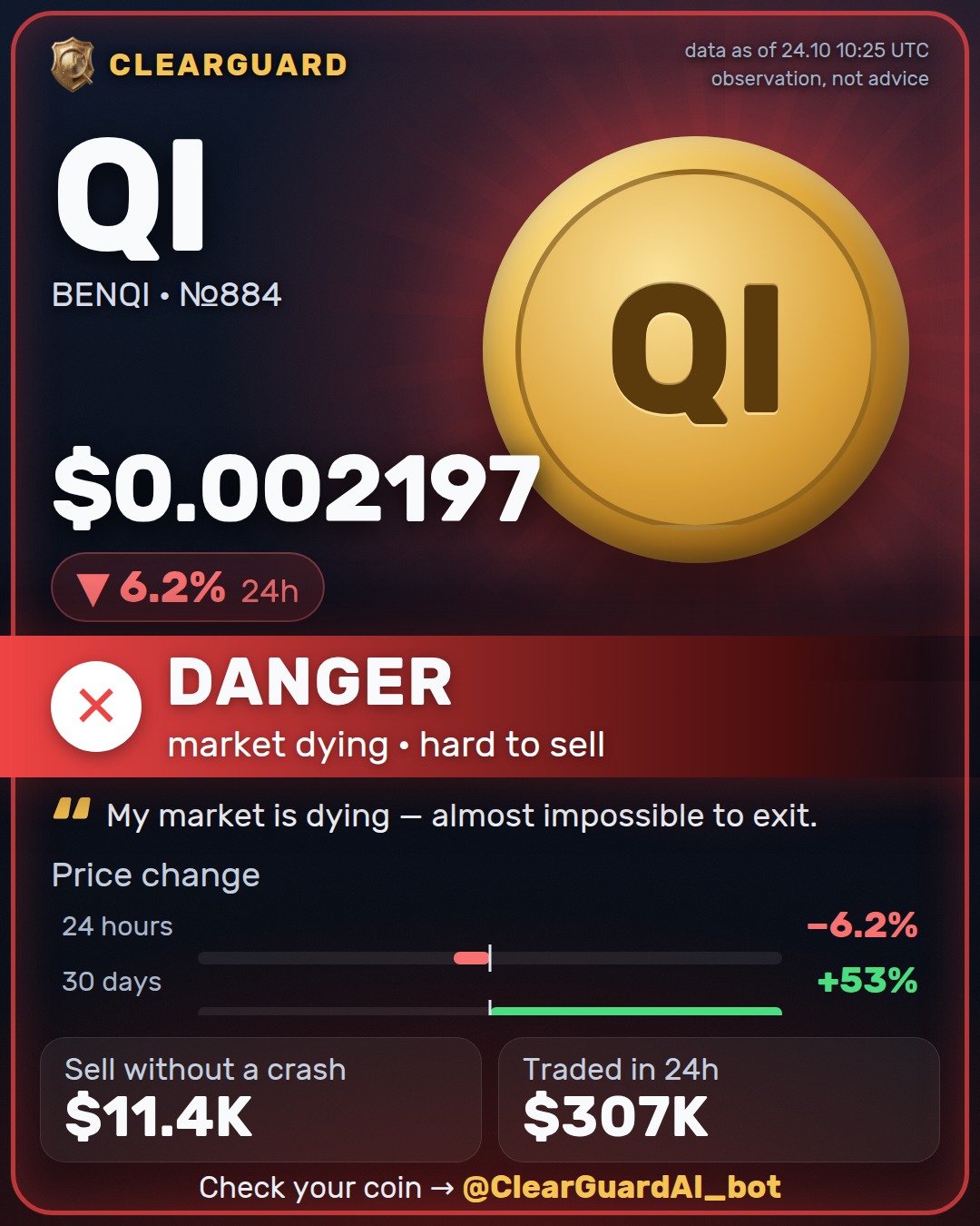 QI · BENQI — PUMPED