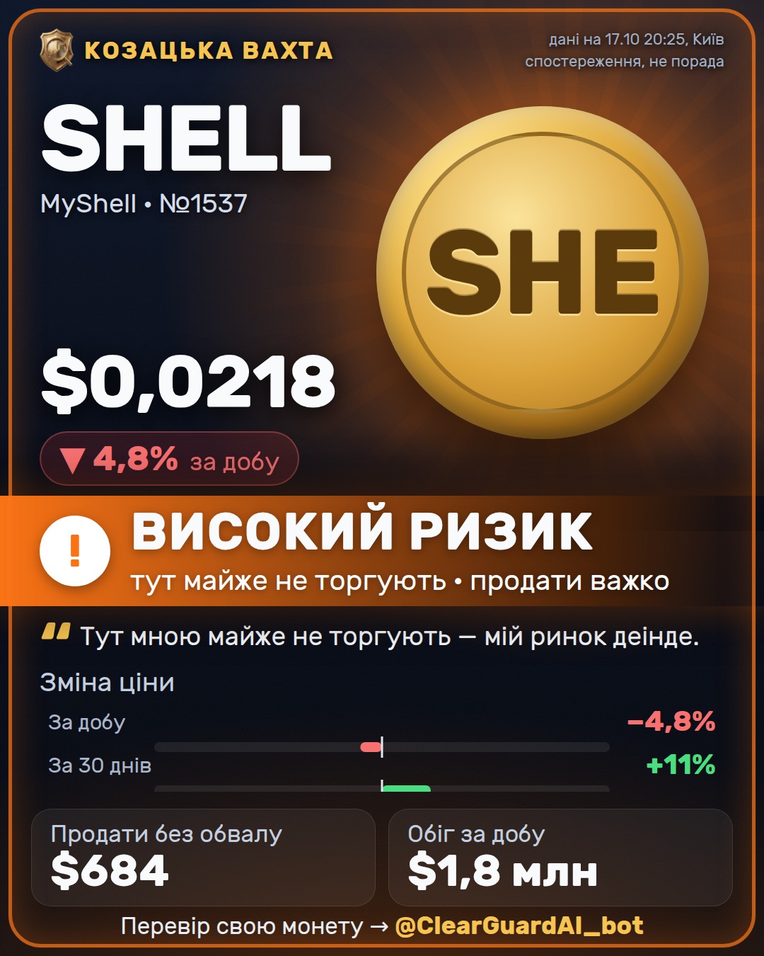SHELL · MyShell — НЕБЕЗПЕЧНО