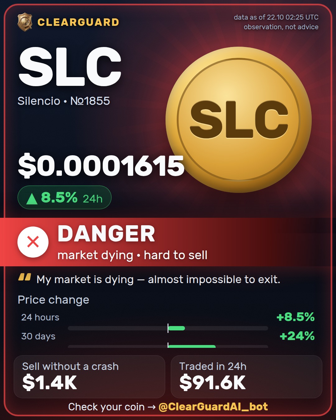 SLC · Silencio — PUMPED